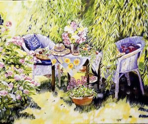 novus art garden table and chairs sue hooper