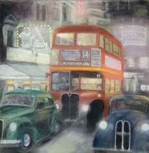 novus art studio mike wells london bus