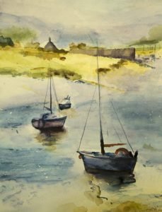 novusartstudio eva davy watercolour copy harbour scene