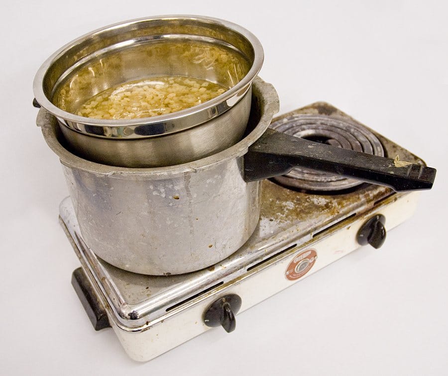 adapted double-boiler